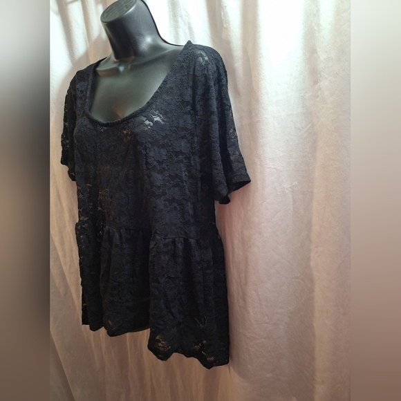 Bongo lace blouse 1X - Picture 4 of 7